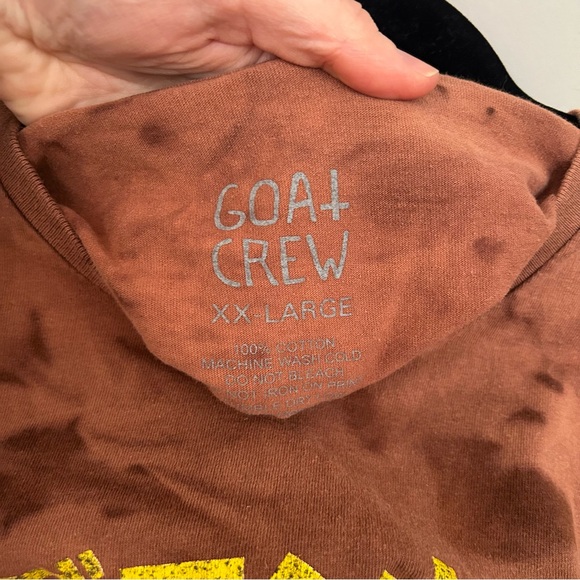 Goat Crew/Culture Kings tee Sz XXL Cropped Frank Ocean - Picture 3 of 4